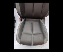 SET SEDILI IN PELLE CUCITURA BLU NISSAN LEAF II 20