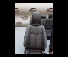 SET SEDILI IN PELLE CUCITURA BLU NISSAN LEAF II 20 - 6