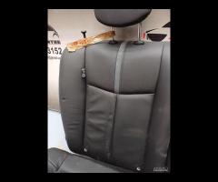 SET SEDILI IN PELLE CUCITURA BLU NISSAN LEAF II 20 - 18