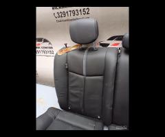 SET SEDILI IN PELLE CUCITURA BLU NISSAN LEAF II 20 - 19