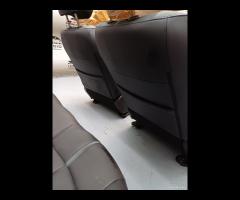 SET SEDILI IN PELLE CUCITURA BLU NISSAN LEAF II 20 - 21