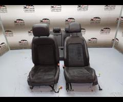 SET SEDILI IN PELLE NERA \\ALCANTARA VOLKSWAGEN PA
