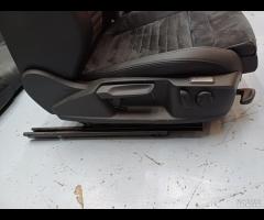 SET SEDILI IN PELLE NERA \\ALCANTARA VOLKSWAGEN PA - 10