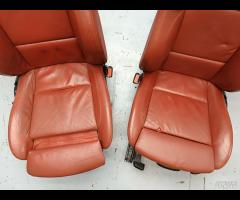 SET SEDILI IN PELLE ROSSO BMW SERIE 1 E82 120D COU - 8