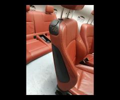 SET SEDILI IN PELLE ROSSO BMW SERIE 1 E82 120D COU - 11