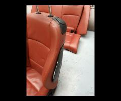 SET SEDILI IN PELLE ROSSO BMW SERIE 1 E82 120D COU - 12