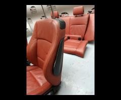 SET SEDILI IN PELLE ROSSO BMW SERIE 1 E82 120D COU - 13