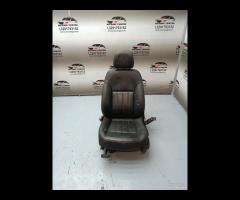 SEDILE IN PELLE SX CUCITURA BIANCA OPEL INSIGNIA S