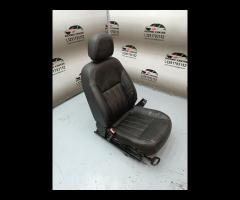 SEDILE IN PELLE SX CUCITURA BIANCA OPEL INSIGNIA S