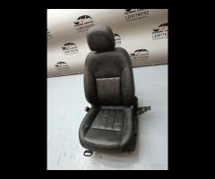 SEDILE IN PELLE SX CUCITURA BIANCA OPEL INSIGNIA S