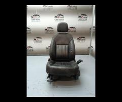 SEDILE IN PELLE SX CUCITURA BIANCA OPEL INSIGNIA S - 14