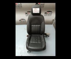 SEDILE IN PELLE SX CUCITURA BIANCA OPEL INSIGNIA S - 23