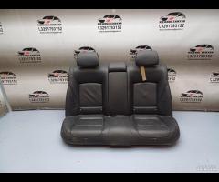 SEDILI POSTERIORE IN PELLE NERA CUCITURA NERA BMW