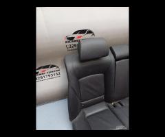 SEDILI POSTERIORE IN PELLE NERA CUCITURA NERA BMW - 9