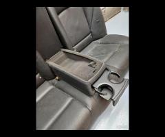 SEDILI POSTERIORE IN PELLE NERA CUCITURA NERA BMW - 20