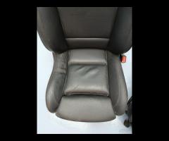 SEDILI IN PELLE NERA ANTERIORE SX DX BMW  F10 F11 - 9