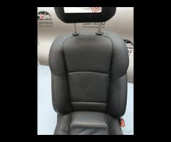 SEDILI IN PELLE NERA ANTERIORE SX DX BMW  F10 F11 - 10