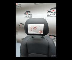 SEDILI IN PELLE NERA ANTERIORE SX DX BMW  F10 F11 - 12