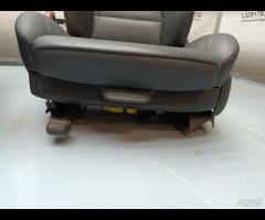 SEDILI IN PELLE NERA ANTERIORE SX DX BMW  F10 F11 - 15