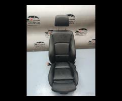 SEDILI IN PELLE NERA ANTERIORE SX BMW SERIE 3 2009
