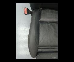 SEDILI IN PELLE NERA ANTERIORE SX BMW SERIE 3 2009 - 12