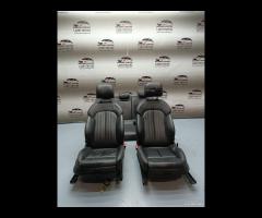 SET SEDILI IN PELLE NERA AUDI A6 4G C7 S-LINE 2014