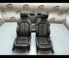 SET SEDILI IN PELLE NERA AUDI A6 4G C7 S-LINE 2014