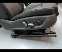 SET SEDILI IN PELLE NERA AUDI A6 4G C7 S-LINE 2014 - 15