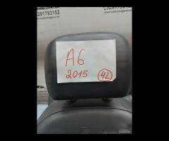 SET SEDILI IN PELLE NERA AUDI A6 4G C7 S-LINE 2014 - 20