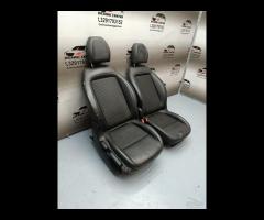 SET SEDILI ANTERIORE IN PELLE NERA SX+DX 2016-2020