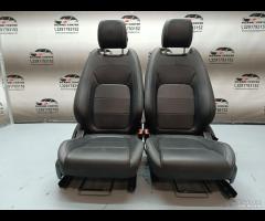 SET SEDILE ANTERIORE IN PELLE NERO JAGUAR I-PACE (