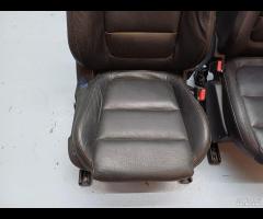 SET SEDILI IN PELLE NERA CUCITURA ROSSA MAZDA CX5 - 6