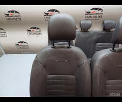SET SEDILI IN PELLE NERA DACIA SANDERO 2012-2016 H