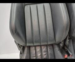 SET SEDILI ANTERIORE IN PELLE NERO 2.1D MERCEDES C - 7
