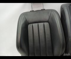 SET SEDILI ANTERIORE IN PELLE NERO 2.1D MERCEDES C - 8