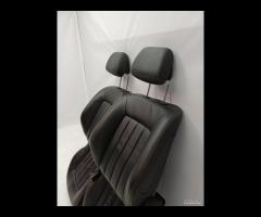 SET SEDILI ANTERIORE IN PELLE NERO 2.1D MERCEDES C - 15