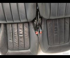 SET SEDILI ANTERIORE IN PELLE NERO 2.1D MERCEDES C - 16