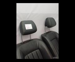 SET SEDILI ANTERIORE IN PELLE NERO 2.1D MERCEDES C - 18