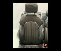 SET SEDILI IN PELLE  NERO AUDI A7 2011 2AA3