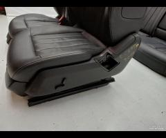 SET SEDILI IN PELLE NERO MERCEDES E CLASS W212 201 - 9