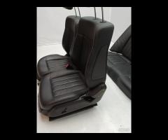 SET SEDILI IN PELLE NERO MERCEDES E CLASS W212 201 - 20