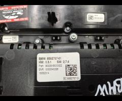 PANNELLO CONTROLLO RADIO CLIMA RISCALDAMENTO BMW F - 20
