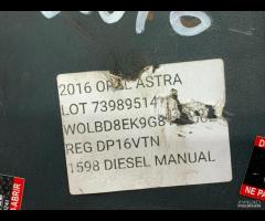 CENTRALINA ABS 1.6D 81KW 110CV OPEL ASTRA K 2016 1 - 6