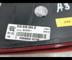 FARO FANALE STOP POSTERIORE DESTRA AUDI A3 2015 CA - 11
