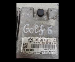 CENTRALINA MOTORE ECU 2009 VW GOLF 6 VI CAX CAXA B - 13