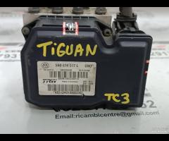 CENTRALINA POMPA ABS VW TIGUAN 2008 2.0L TDI 5N061 - 12