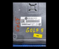 CENTRALINA MOTORE ECU VOLKSWAGEN GOLF 5 GT 2008 03