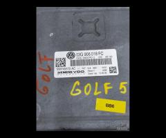 CENTRALINA MOTORE ECU VOLKSWAGEN GOLF 5 GT 2008 03 - 9