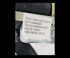 CINTURA SICUREZZA POSTERIORE DX 3 FILA DISCOVERY S