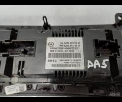 PANNELLO COMANDO CLIMA RISCALDAMENTO MERCEDES W212 - 17